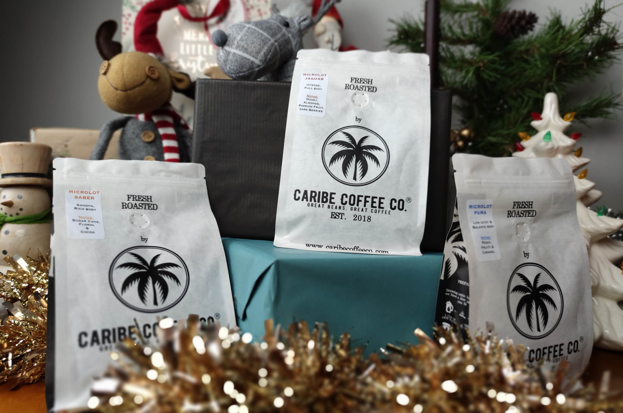Collection of Christmas Coffee Connoisseur Pack in a gallery layout